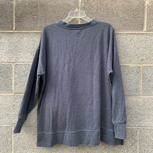 Las Vegas Raiders NFL Team Apparel Crewneck Women’s Gray Long Sleeve Size XXL - Picture 3 of 8